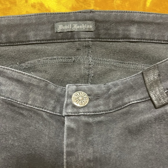 Devil Fashion ‘Take the Power Back’ Women's Steampunk/Gothic Slim-Fit Pants L - Picture 6 of 15